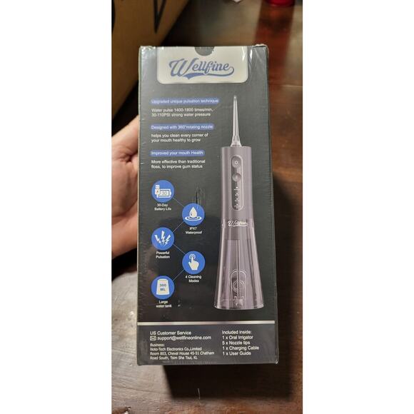 Wellfine Smart Oral Irrigator 1800 Times/min 30-110 Psi - Picture 3 of 5